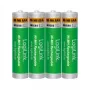 LogiLink LR03RB4 Wiederaufladbare NiMH AAA-Batterien, 4er-Blister, 800 mAh, 1,2 V, vorgeladen, geringe Selbstentladung