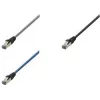 LogiLink Cat 8.1 S/FTP Patchkabel, RJ-45 Stecker auf RJ-45 Stecker, 3 m, 40 Gbps, 2000 MHz, halogenfrei, hellgrau RAL 7035