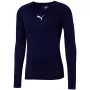 Puma LIGA Baselayer LS Herren-T-Shirt Navy Blau Größe L
