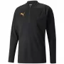 PUMA Herren individualFINAL 1/4 Zip Trainings-Top Schwarz