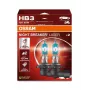 OSRAM Night Breaker Laser HB3 12V 60W P20d Halogenlampe, Doppelpack, bis zu 150% heller, 150m längere Lichtkegel, 20% weißeres Licht