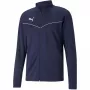 PUMA teamRISE Trainings-Polyjacke Navy Blue 657392 06 S Herren Full-Zip Fußballjacke