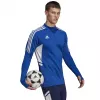 adidas Condivo 22 Training Herren-Sweatshirt 1/2-Reißverschluss Blau-Weiß HA6271