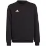 adidas Entrada 22 Sweat Top Schwarz Jugend 140 cm