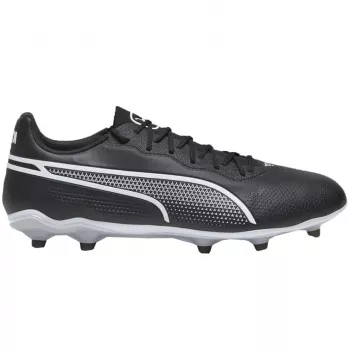 PUMA King Pro FG/AG Herren-Fußballschuhe Schwarz Weiß 107566 01