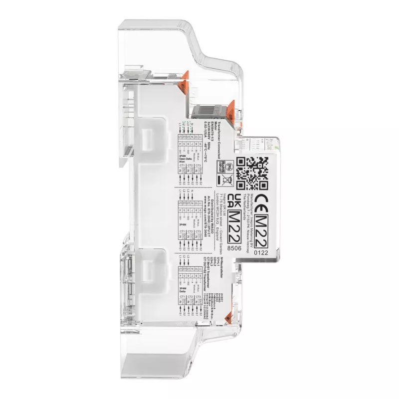 WAGO 879-3040 MID-Energiezähler für Stromwandleranschluss, 1 A / 5 A, Dreiphasen