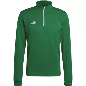 adidas Entrada 22 Trainings-Top Herren Team Green Viertelreißverschluss Sweatshirt HI2129 M