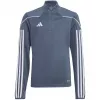 adidas Tiro 23 League Trainings-Top Kinder Sweatshirt Grau/Weiß 140 cm