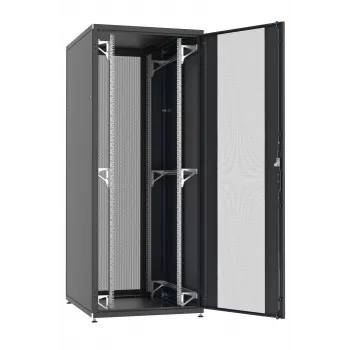 EFB PRO 33U 800x800mm Server-Schrank RAL9005 mit perforierten Front- und Rücktüren
