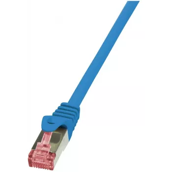 LogiLink PrimeLine Cat.6 S/FTP Patchkabel, RJ45, Blau, 1,5 m