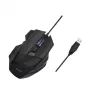 LogiLink Ergonomische Optische Maus 7 Tasten USB Kabelgebunden Vertikal Rechtshänder Schwarz