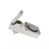 LogiLink ET0006 Zeitschaltuhr mechanisch für Außenbereich, IP44, 3680 W, 16 A, Tagesprogramm, 96 Segmente, 15-Minuten-Intervalle, Schuko, Schwarz/Grau