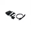 LogiLink USB 2.0 Cat.5 Extender mit 4-Port-Hub, 50 m, Schwarz