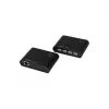 LogiLink USB 2.0 Cat.5 Extender mit 4-Port-Hub, 50 m, Schwarz