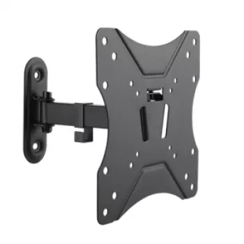 LogiLink BP0007 Vollbewegliche Wandhalterung für 23-42 Zoll Bildschirme - 30 kg Belastung, VESA bis 200x200, Neigung & Schwenk, Schwarz