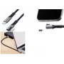 LogiLink USB 3.2 Gen 1 USB-C auf USB-C Kabel, 90° abgewinkelt, 2 m, Schwarz/Grau, 5 Gbit/s, 60W PD, 4K Video