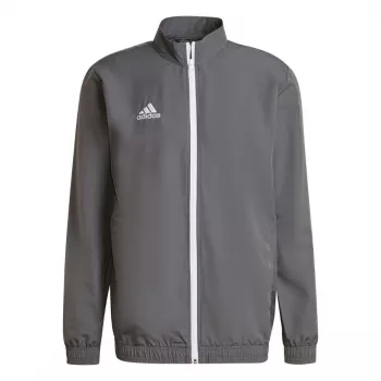 adidas Entrada 22 Präsentationsjacke Grau Vier/Schwarz XL