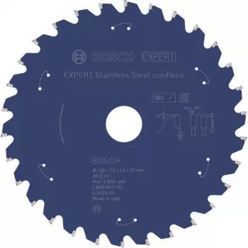 Bosch Expert for Wood Kreissägeblatt 165mm 30T ATB 20mm Bohrung