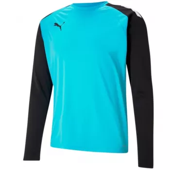 Puma teamPACER GK LS Herren Torwart-Trainingsjacke Blau-Schwarz XL