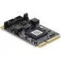 DELOCK 63002 CAN 2.0 / CAN FD Mini PCIe-Schnittstellenkarte, 2 x D-Sub 9 Pin, bis zu 8 Mbps, galvanische Trennung & Überspannungsschutz