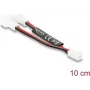 Delock Y-Splitter Lüfterkabel 1x 2-Pin Buchse auf 2x 2-Pin Stecker 10 cm