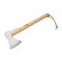 Boker Plus Appalachian Axe Large 09BO255 Campaxt, 1055 Kohlenstoffstahl, Hickory-Griff, Lederscheide