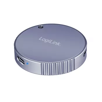 LogiLink USB 3.2 Gen2x1 SSD-Gehäuse USB-C auf PCIe NVMe, 100W PD, magnetisch