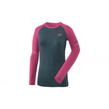 Dynafit Alpine Pro Langarm Laufshirt Damen Magenta Größe M