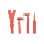 LogiLink Stereo In-Ear Headset mit Mikrofon, 3,5 mm Klinke, Orange