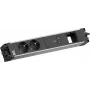 Bachmann STEP ALU 2x Schuko 1x USB-C 100W 1x Custom Module Stromverteilungseinheit