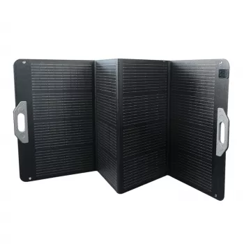 LogiLink PVP0200 200W faltbares monokristallines Solarpanel mit 8mm Ausgang für Goal Zero Yeti Powerstations