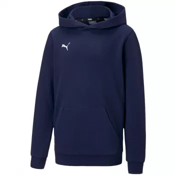 PUMA teamGOAL 23 Casuals Hoody Jr Marineblau 656711 06 140
