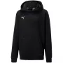 PUMA teamGOAL 23 Casuals Kapuzenpullover Junior - Puma Schwarz