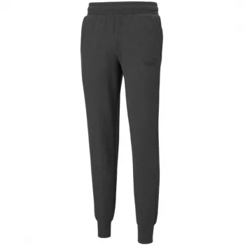 PUMA ESS Logo Hose FL Dunkelgrau Heather Herren-Sweathose