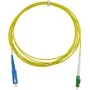 BlueOptics Simplex Glasfaser-Patchkabel LC/APC auf SC/UPC Singlemode OS2 7m LSZH Gelb