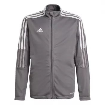 adidas Tiro 21 Trackjacke Kinder Grey Four GM7311 Größe 116 cm