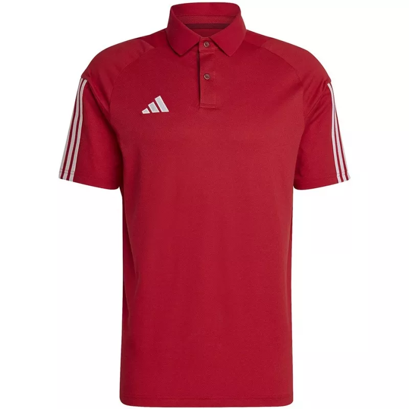 adidas Tiro 23 Competition Polo Team Power Red/Weiß L