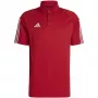 adidas Tiro 23 Competition Polo Team Power Red/Weiß L