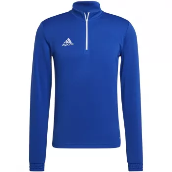 adidas Entrada 22 Trainings-Top Herren Slim Fit Sweatshirt Team Royal Blue/Weiß Größe S