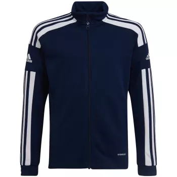 adidas Squadra 21 Trainings-Sweatshirt mit durchgehendem Reißverschluss Marineblau Jugend 152cm
