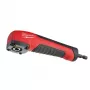 Milwaukee SHOCKWAVE Impact Duty 1/4 inch Sechskant-Schlagschrauber-Nuss-Set, 11-teilig metrisch (5-13mm) mit Adapter