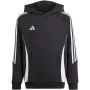 adidas Tiro 24 Hooded Sweatshirt Schwarz IJ5611 128cm