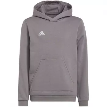 adidas Entrada 22 Hoody Mittelgrau Heather Kinder 128 cm