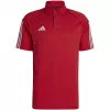 adidas Tiro 23 Competition Poloshirt Team Power Red/Weiß Herren S