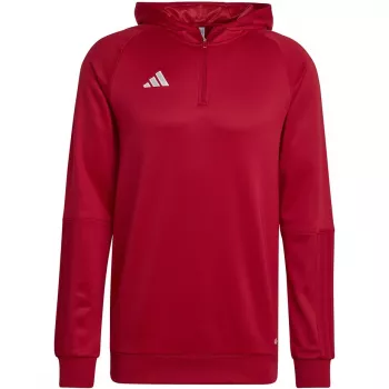 adidas Tiro 23 Competition Hoodie Team Power Red/Weiß Herren