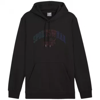 PUMA ESS+ Logo LAB Gradient Hoodie FL Schwarz 681775 01 L