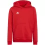 Adidas Entrada 22 Hoody Kinder Rot H57566 128cm