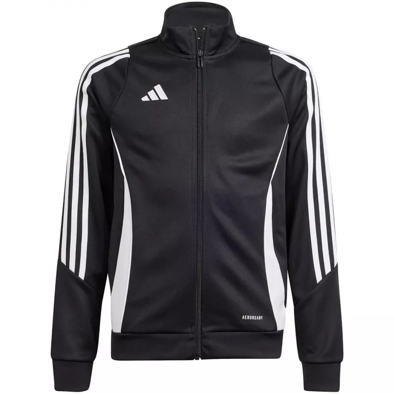 adidas Tiro 24 Trainings-Sweatshirt für Kinder Schwarz IJ9958 Größe 128cm