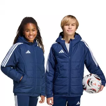 adidas Tiro 26 Winter Kinderjacke Marineblau 128 cm