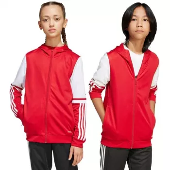 adidas Squadra 25 Hoody Kinder Team Power Red/Weiß 164cm